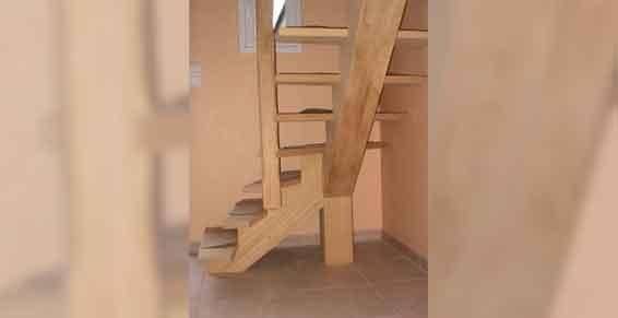escalier métal contemporain